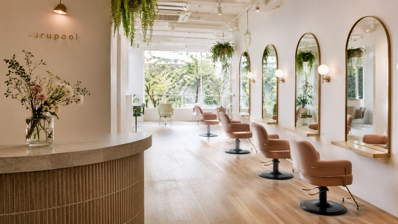 Hair Salon Sora店内の様子